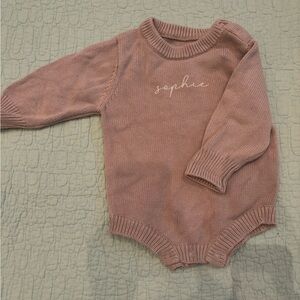 Caden Lane Knit “Sophie” Onesie